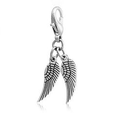 PRICES MAY VARY. Angel Charms for Jewelry Making or Arts and Crafts: 10 silver toned pieces for one great value price! Used for bracelets, earrings, necklaces, pendants, wing craft, etc. Beautiful Bracelet Making Supplies: Symbolizing love and protection, add a guardian angel touch to your DIY jewelry. Small enough trinket to fit on any jewelry. Silver Pendant Charms: Wings are 1 1/4" x 2/8". Clip on with lobster clasp. Makes for great DIY jewelry accessory. These charm angel pendants make for t Clip On Charms, Angel Pendant, Silver Wings, Accessories Diy Jewelry, Vintage Clip, Charm Gift, Crafts Ideas, Sister Gifts, Jewelry Making Supplies