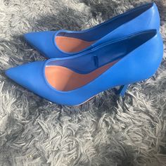 New Brand-Primark Color- Blue Size-10r Heel Height- 3 Inches Material- Pu Leather Style- Casual, Dressy, Work (Versatile & Comfy) Blue Shoes Heels, Primark Shoes, Casual Dressy, Blue Heels, Shoes Blue, Leather Style, Leather Fashion, Shoes Women Heels, Style Casual