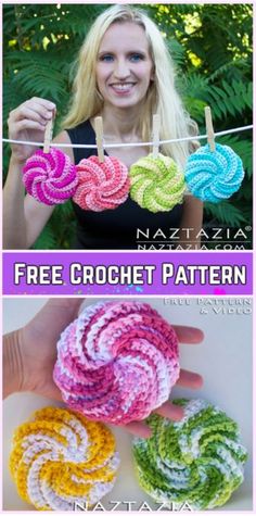 the crochet pattern is easy and fun to make