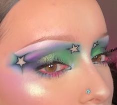 Makeup Aesthetic, Make Up Inspo, Edgy Makeup, Makeup Tattoos, Makeup Artistry, Editorial Makeup, Makeup Base, Makeup Set, Fairy House