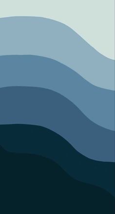 an abstract blue and black background with waves