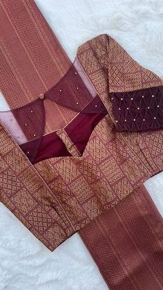 Back Neck Blouse Designs, Basic Blouse Designs, Netted Blouse Designs, Simple Frock Design, Blouse Designs High Neck