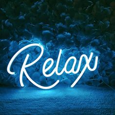 #NeonSigns #BrightIdeas #NeonSignNames #NeonInspiration #NeonRoom #RoomDecor Relax Signs, Baby Present, Mushroom Lights, Neon Flex, Neon Decor, Blue Led Lights, Blue Neon, Led Neon Lighting