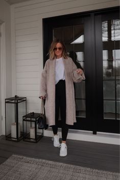 Long Cardigan Travel Outfit, Waffle Knit Cardigan Outfit, Long Belted Cardigan Outfit, Long Cardigan Vest Outfit, Mid Cardigan Outfit, Long Cardigan Airport Outfit, Cardigan Boots Outfit, Long Grey Cardigan Outfit Casual, Long Cardigan Leggings Outfit