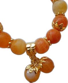 Adjustable Orange Agate Bracelets, Adjustable Orange Agate Bracelet, Orange Agate Gemstone Beads Bracelet, Orange Agate Gemstone Bead Bracelets, Orange Stretch Bracelet With 8mm Beads, Adjustable Orange Stretch Bracelet With 8mm Beads, Orange Agate Bracelet, Sun City, Love Charms