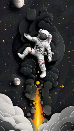 #moon #moonwallpaper #astronaut #wallpaper #hdwallpaper #bestwallpaper Chat Background, Phone Wallpapers Vintage, Art Spatial, Xiaomi Wallpapers, Deadpool Wallpaper, Space Phone Wallpaper, Iphone Wallpaper Stills, Original Iphone Wallpaper