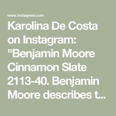 the words karolina de costa on instagramm'benami moore cinnamon state 21 - 40 benjamin more describes