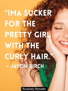 Curly Hair Captions For Instagram, Curly Hair Captions, Short Hair Quotes, Curly Hair Quotes