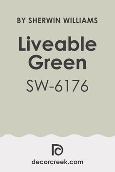 Liveable Green SW 6176 Color by Sherwin-Williams Light Green Neutral Paint, Sw Livable Green Paint, Sw Liveable Green Paint, Green Colors Sherwin Williams, Sherwin Williams Neutral Green, Spa Sherwin Williams, Livable Green Sherwin Williams Bedrooms, Neutral Green Paint Colors Sherwin Williams, Warm Light Green Paint Colors