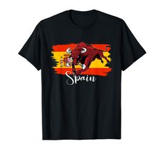 PRICES MAY VARY. Sapin mens clothing, Proud Spanish-Spain-American, National Day of Spain 10 October Spain proud, vintage Spanish Tshirt For Mens/Women/Youth/Kids/Boys/Girls. Spanish day tshirt, Spain tshirt for women, Spain tshirt for girls, Spain tshirt for kids, Spain tshirt for men Lightweight, Classic fit, Double-needle sleeve and bottom hem Posada Shirt, Spanish Clothes, Spanish Outfits, 10 October, Tshirt For Women, Tshirt For Men, National Day, Shirts For Women, Mens Clothing