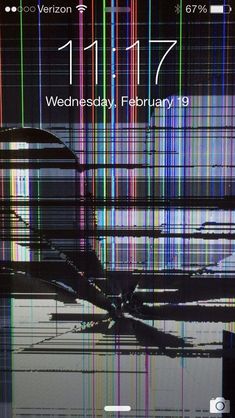 an image of a phone screen with lines coming out of it and the text wednesday february 13th