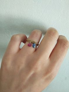 14K Gold Charm ring, Pink tourmaline ring, Gold dangle ring, 14K Gemstone ring, Stacking gold ring, Solid Gold ring, Gold boho ring, Simple gold ring, Gift for her, Bohemian ring, Stackable gold ring. Playful and vibrant charm ring with dangling dark pink rubellite tourmaline heart bead made in 14K or 9K solid gold. Wear it alone or stack it with other rings for an even more stylish, fun look! ;) Whisper...I want them all! More colorful gemstone rings here: https://www.etsy.com/shop/WhisperGold/ Gold Tourmaline Birthstone Promise Ring, Gold Tourmaline Birthstone Ring For Promise, Handmade Adjustable Yellow Gold Birthstone Ring, Handmade Yellow Gold Birthstone Ring Fine Jewelry, Handmade Yellow Gold Birthstone Ring In Fine Jewelry Style, Gold Tourmaline Birthstone Ring Gift, Handmade Gold Tourmaline Ring, Handmade Tourmaline Gold Ring, Ring Simple Gold