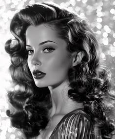 50s Hairstyles, Beauty Products Photography, Vintage Glam, Old Hollywood Glamour, Vintage Pinup, Classic Beauty