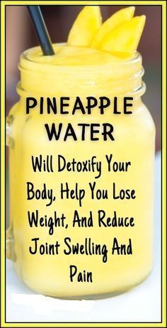 Pineapple Water, Low Carb Snack, Healthy Drinks Smoothies, Detoxify Your Body, Diet Drinks, Healthy Drinks Recipes, Fat Burner Drinks, Water Recipes