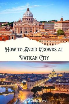 Overhead images of Vatican City, one at night with the city lights, and one during the day. Best Vatican Tours, Rome Itinerary, Things To Do In Italy, Italy Trip