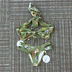 Montceswim | Plants On Green Swim Set New With Tags Sz Xs Both Bottom And Top Come As Pictured Fitted Tropical Swimwear For Resort Season, Fitted Green Hawaiian Swimwear, Green Swimwear For Beach Resort Season, Green Summer Swimwear For Resort Season, Green Swimwear For Resort Season Vacation, Green Swimwear For Vacation Resort Season, Green Beachwear Swimwear For Resort Season, Green Beachwear For Resort Season, Green Tropical Tie-side Swimwear