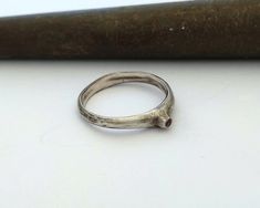 Modern Silver Ring, Gemstone Rings Unique, Dainty Silver Ring, Unique Nose Rings, Raw Texture, Women Alternative, Modern Engagement Ring, Minimalist Silver Ring, Unique Gold Rings