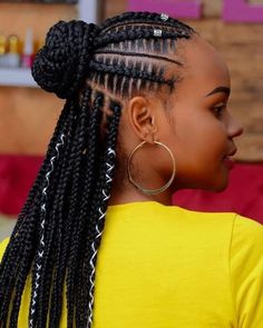 Stitch Braids Hairstyles, Braids Stitch, Corn Row, Latest Braided Hairstyles, Lemonade Braids Hairstyles, Short Box Braids Hairstyles