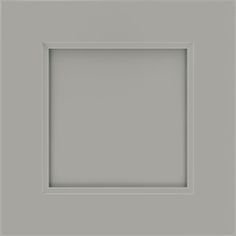 an empty gray square frame on a white background