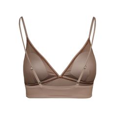 Soak up the sun in the Alyssa long-line bikini top. Warm, cocoa-inspired neutrals are all the rage this summer and the raw umber shade will coordinate with that sun kissed glow just perfectly. Wear with the matching HIGH WAIST BOTTOMS for the beach look you won't be able to get enough of. - V neckline - Adjustable shoestring straps - Removable padded triangle cups - Longline fit MATERIALS: 80% Polyamide, 20% Elastane. CARE: Machine washable. Adjustable Shoes, Soak Up The Sun, High Waist Bottoms, Beach Look, Sun Kissed, Long A Line, This Summer, String Bikinis, Cocoa