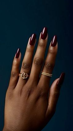 Need ideas for simple winter nails in 2024? Check out this list of simple winter nail ideas that are so stunning, classy, and aesthetic. Wine Square Nails, Nail Color Theory, Chrome Wine Nails, Business Professional Nails, Simple Winter Nail Ideas, Cherry Mocha Nails, Simple Winter Nails, Raspberry Nails, Winter Nail Trends