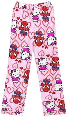 PRICES MAY VARY. Cozy: Beautifully Soft fabric lends a soft and lightweight feel for all-night comfort. Feels soft and light against skin. Cute Design: The Kawaii cartoon pajama pants features a bright, bold all over print design, professionally printed for long-lasting color and print quality. Occasions: These pajama pants are perfect for both christmas and halloween festivities. Perfect for wearing at home and for daily casual wear, vacation, and travel. Size: Our pajama pants have size : M, L Cartoon Pajama Pants, Flannel Pajama Bottoms, Warm Pants, Hello Kitty Cartoon, Winter Pajamas, Pyjama Bottoms, Flannel Women, Flannel Pajamas, Anime Cartoon