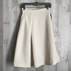 Nwt Tibi Skirt . Pleat Accent In Front . Size 2. Slight Imperfection , Pls Check Last Pic Due To Storage . But Overall Excellent Condition. Composition Tag And Approx Measurements Also Included In The Pics Women Skirts Midi, Midi Skirt, Overalls, Womens Skirt, Size 2, Im Not Perfect, Composition, Skirt, Silver