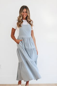 Lds Missionary Outfits Sisters, Lds Sister Missionary Outfits, Overall Dress Outfit, Mormon Fashion, Modest Cottagecore, Missionary Outfits, Lds Fashion, Sister Missionary Outfits, Cute Modest Dresses