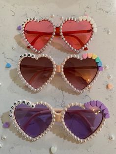 Beaded Sunglasses Heart, Decorate Heart Sunglasses, Birthday Gifts Bags, Decorating Heart Sunglasses, Heart Party Favors, Heart Sunglasses Wedding Reception, Heart Sunglasses Decorated, Diy Heart Sunglasses, Personalized Sunglasses Diy