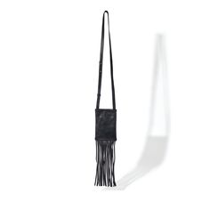 Fringe Phone Bag – Handcrafted in Regenerative American Leather Discover the perfect blend of beauty and practicality with our luxuriously soft Fringe Phone Bag. Designed to comfortably hold your phone, keys, and everyday essentials, this stylish bag features a magnetic snap closure to keep your items secure. Key Features: Spacious Interior: The fully lined interior includes a convenient card pocket on the backside, providing organized storage for your essentials. Unique Design: Showcasing long, Modern Everyday Pouch Phone Bag, Modern Everyday Phone Pouch Bag, Modern Pouch Phone Bag For On-the-go, Minimalist Rectangular Shoulder Bag With Cell Phone Pocket, Modern Pouch Phone Bag For Daily Use, Everyday Rectangular Mobile Phone Bag, Chic Rectangular Mobile Phone Pouch, Modern Soft Leather Phone Bag, Modern Pouch Phone Bag For Everyday Use