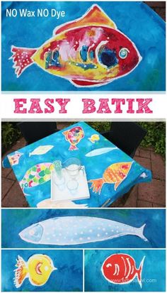 an easy painting project for kids to do with watercolors