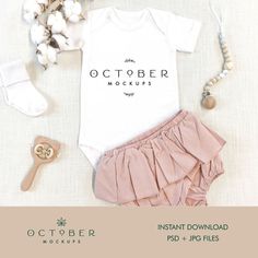 Mockup one piece White baby mockup t-shirt baby girl pink image 1 Shorts Mockup, Trendy Baby Girl Clothes, Pink Images, Image Svg, Trendy Kids, Trendy Baby, Shirt Mockup, Baby Shirts, T Shirt And Shorts