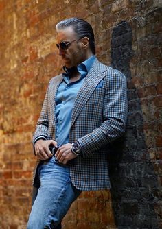 Luxury Rugged Sport Coat For Outdoor, Luxury Rugged Outdoor Sport Coat, Sharp Dressed Man Modern Gentleman, Luxury Fitted Button-up Sport Coat, Leisure Clothes, Brown Ootd, Luxury Menswear-inspired Sport Coat With Welt Pockets, Luxury Plaid Menswear-inspired Sport Coat, Christopher Korey