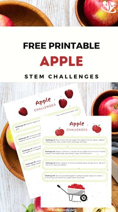 Exciting Ten Apples Up On Top STEM Challenge - KidMinds Turmeric Plant, Apple Stem, Fun Learning Games, Engineering Challenge, Stem Lesson, Apple Varieties, Apple Activities, Stem Learning, Stem Challenges