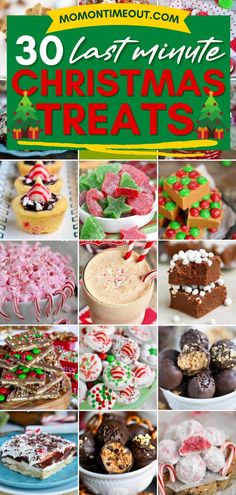 30 Last Minute Christmas Treats, christmas desserts, holidays Last Minute Christmas Desserts, Christmas Deserts Recipes Easy, Easy Christmas Cookies No Bake, Easy Christmas Treats For Gifts Simple, Easy No Bake Christmas Desserts, Christmas Cookies Recipes 2024, Quick And Easy Christmas Desserts, Christmas Goodies Recipes Easy, Quick Easy Christmas Desserts