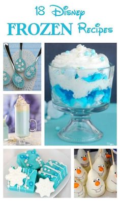 If your child is a Disney FROZEN fan, then check out these 18 Disney FROZEN Recipes which are perfect for a FROZEN movie night or a FROZEN birthday party. - 18 Disney's FROZEN Recipes on Sugar, Spice and Family Life Frozen Birthday Party Drinks, Frozen Smash Cake 1st Birthdays, Frozen Themed Dessert Table, Frozen Ii Birthday Party, Frozen Cricut Projects Birthday, Frozen Themed Desserts, Frozen 1st Birthday Party, Frozen Kids Party, Simple Frozen Theme Cake