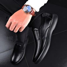 Casual Leather Shoes, Shoes Soft, Shoes Leather, Leather Shoes, Cow, Genuine Leather, Leather