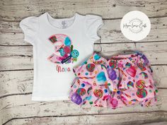 "This is a matching birthday outfit that is perfect to celebrate your little one's big day! The shirt had puffed sleeves and is embroidered. The skirt has 3 ruffles and even has shorts in it, making it a \"skort\"! This outfit is practical and high quality and will ensure that your little one gets a lot of compliments. You can choose if you only want the shirt, only want the skirt, or you want both. You can also choose to add a name under the design.  Get the matching headband or hair bow here: https://www.etsy.com/listing/1172365564/two-sweet-hair-accessories-sweet-one?click_key=60f20950cf9f4dc4146847ebbb4f6a39f80a53be%3A1172365564&click_sum=72c246b3& Sizes: 12m, 18m, 2 years, 3 years, 4 years, 5 years, 6 years, 7 years, 8 years, 9 years, 10 years, 11 years, 12 years If you want a shirt, Cute Short Sleeve Sets For Birthday, Fun White Sets For Birthday, Fun White Birthday Sets, Fun White Birthday Set, Pink Short Sleeve Birthday Set, White Short Sleeve Birthday Set, White Short Sleeve Sets For Birthday, Fun White Birthday Party Sets, Sweet White Sets For Birthday