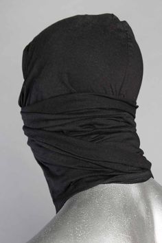 Fitted Black Balaclava For Streetwear, Fitted Full Face Black Balaclava, Black Fitted Full Face Balaclava, Adjustable Full Face Black Mask, Adjustable Black Full Face Mask, Fashionista Clothes, Face Covering, Face Coverings, The Head