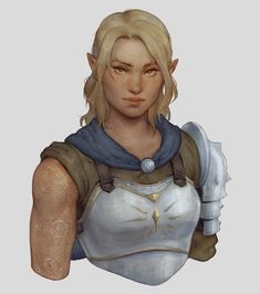 Dnd Elves, Half Elf, Elf Characters, Pathfinder Character, Female Elf, Elf Art, Fantasy Portraits