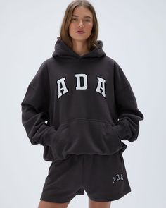 Adanola Hoodie, Sweat Sets, Sweat Set, Oversize Knit, Knit Sweatshirt, Coffee Bean, Oversized Hoodie, Lounge Sets, Oversized Sweatshirt