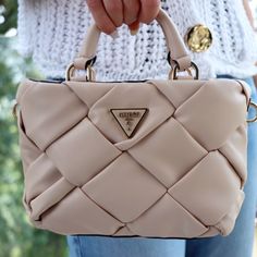 Color: Beige Condition: Like Brand New! Trendy Neutral Bags For Day Out, Trendy Neutral Bag For Day Out, Bags Guess, Guess Bags, Crossbody Bags, Bag Lady, Brand New, Cream, Women Shopping