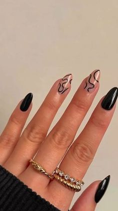 Minimalist Nail, Unghie Nail Art, Basic Nails, Casual Nails, Almond Acrylic Nails, Nails Inc, Minimalist Nails, Fire Nails