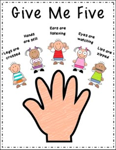 a hand is shown with the words donee men 5 on it's fingers