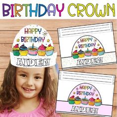 Make birthdays extra special with our adorable printable HAPPY birthday crowns!They are Perfect for preschool, kindergarten, and elementary classrooms, these crowns are easy to assemble and add a touch of magic to any birthday celebration. Watch your students faces light up as they wear their personalized crowns. Our printable crowns are a fun and engaging way to boost classroom morale and create lasting memories. Download now and let the birthday fun begin!I have included 3 versions:Polka dots Happy Birthday Certificate, Happy Birthday Crown, Classroom Community Activities, Birthday Certificate, Birthday Crowns, Birthday Bulletin Boards, Birthday Bulletin, All About Me Activities, Birthday Display