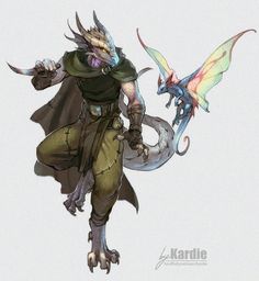 Ruby Dragonborn, Kobold Ranger, Fairy Dragon, Dungeons And Dragons Game, Dungeons And Dragons Homebrew