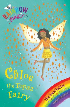 the rainbow magic book cover shows a fairy with wings