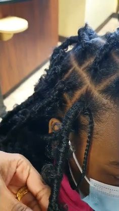 Short Faux Locs Hairstyles For Women, Individual Crochet Faux Locs Hairstyles, Individual Crochet Hairstyles, Faux Locs Styles Crochet, Soft Loc Crochet, Crochet Faux Locs Styles, Crochet Locs Hair, Crochet Locks