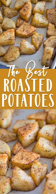 the best roasted potatoes recipe is easy to make and so delicious they are ready in minutes