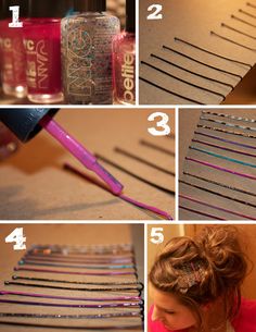 Never would have thought of this Pin Crafts, Astuces Diy, Bobby Pin, Crafty Craft, Crafty Diy, Craft Time, Accessories Diy, Cute Crafts, Diy Projects To Try